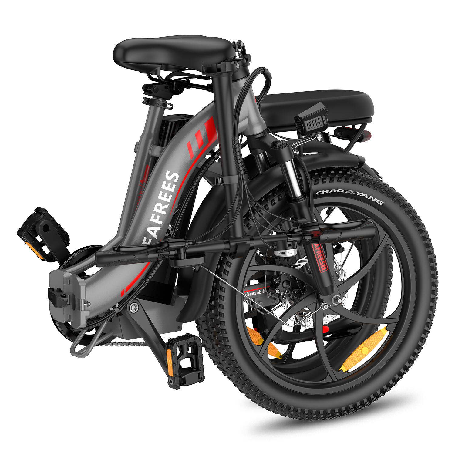 FAFREES F20 Kompaktes E-Bike mit 250-W-Motor und 36-V-18-Ah-Akku 4/7