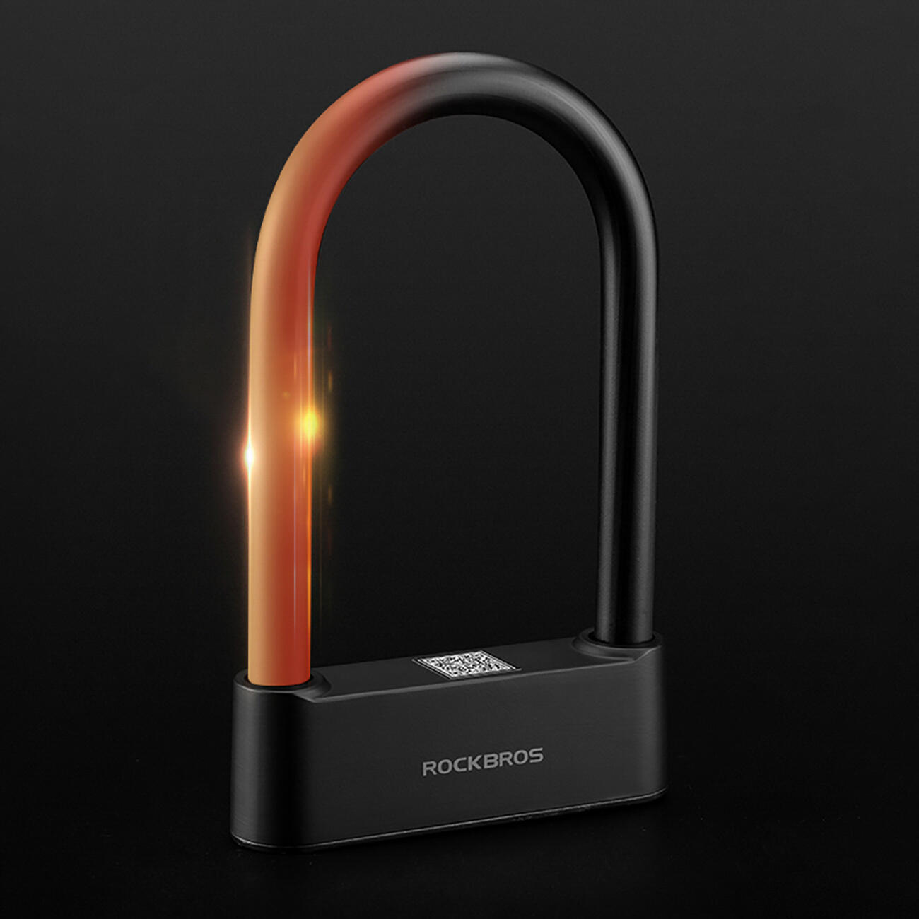Zámek na kolo Rockbros se čtečkou otisků prstů a Bluetooth 4/7