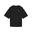 Tricou femei oversized, logo mic, negru PUMA