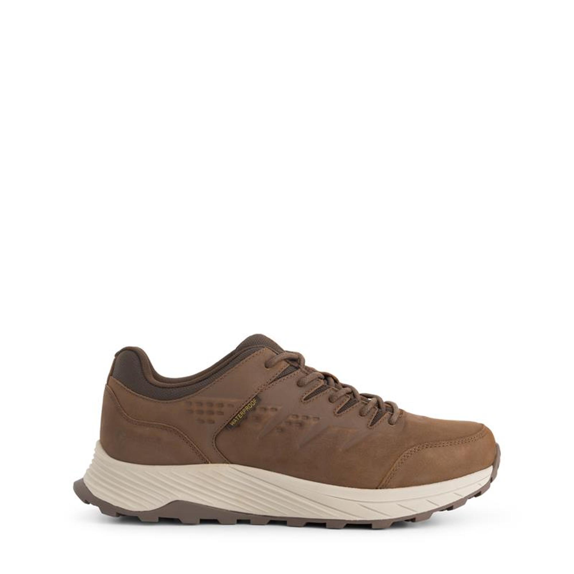Skagan Herren - Niedrige Wanderschuhe - Wasserdicht - Dunkelbraun 3/6