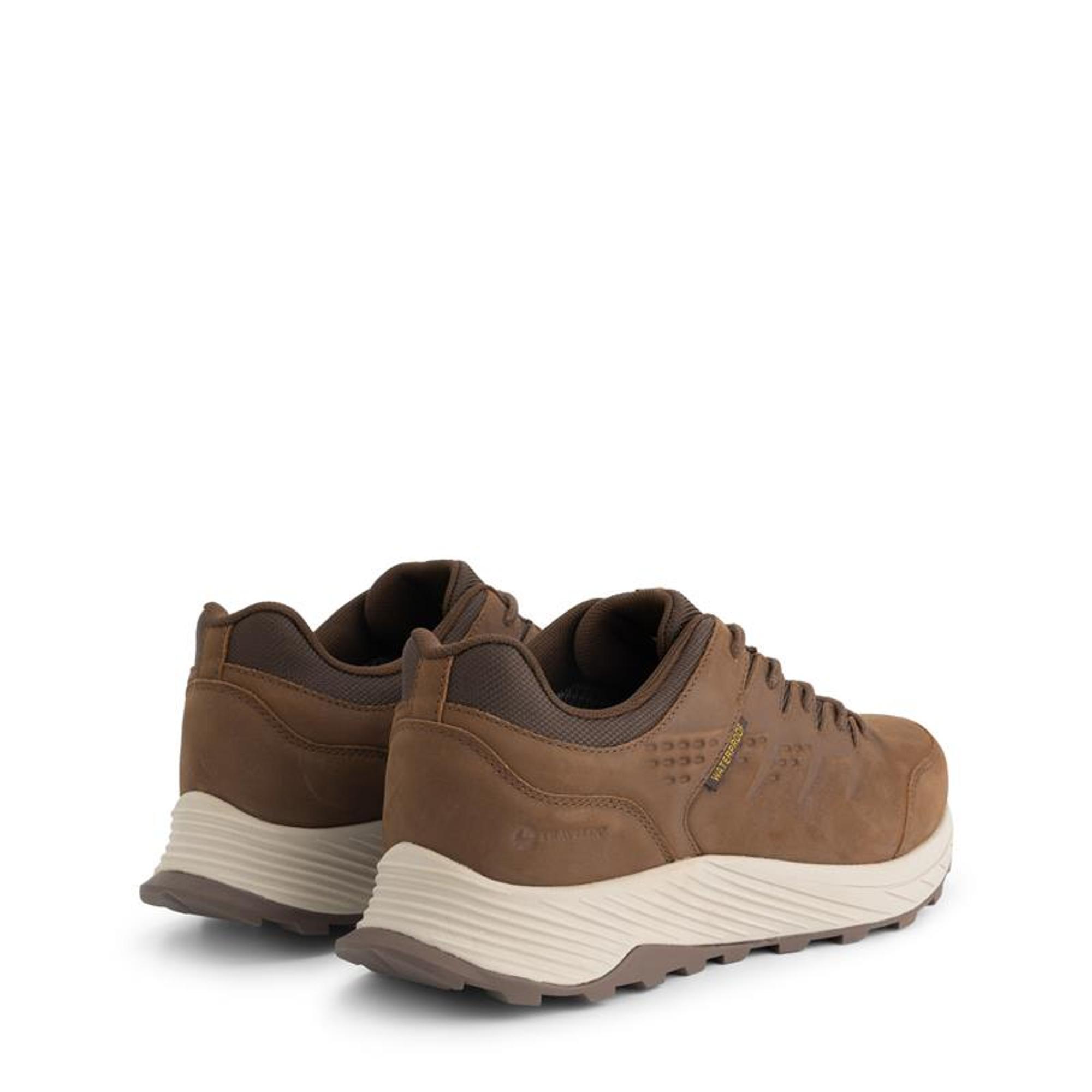 Skagan Herren - Niedrige Wanderschuhe - Wasserdicht - Dunkelbraun 2/6