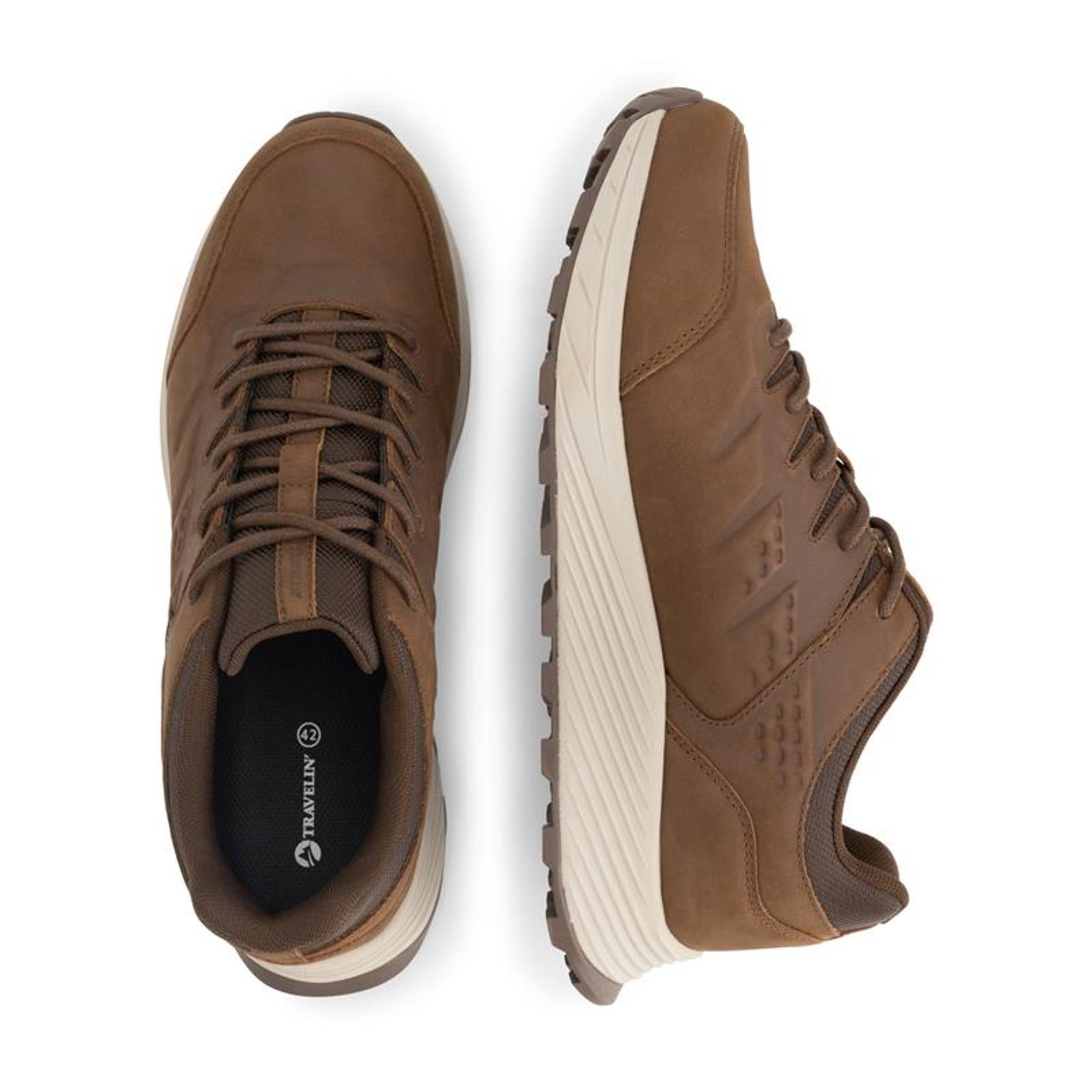 Skagan Herren - Niedrige Wanderschuhe - Wasserdicht - Dunkelbraun 4/6