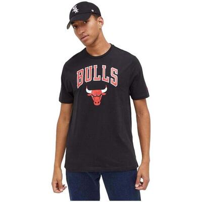 New era nos nba regular tee chicago bulls heren-t-shirt