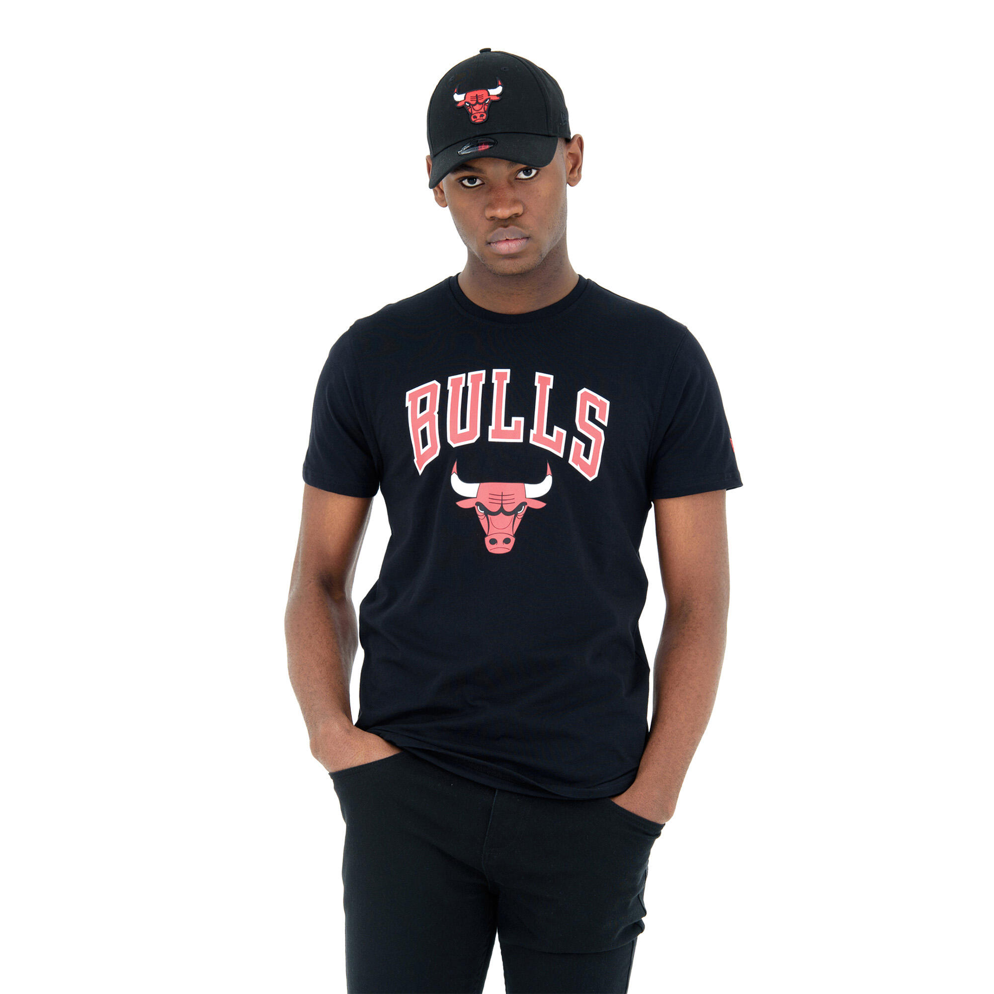 T-shirt Hommes New Era NOS NBA Regular Tee Chicago Bulls 7/7