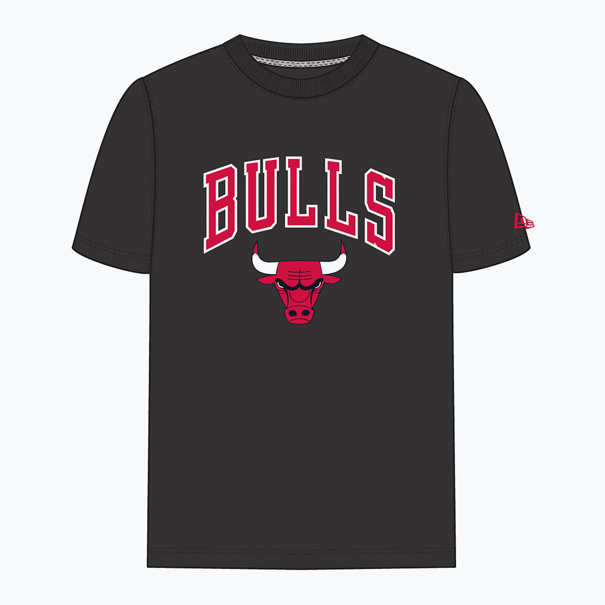 T-shirt Hommes New Era NOS NBA Regular Tee Chicago Bulls 6/7