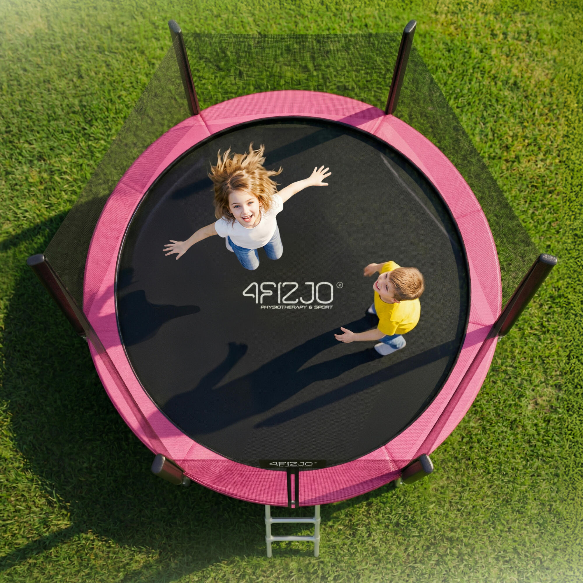Trampolína se sítí 252 cm 8FT 7/7