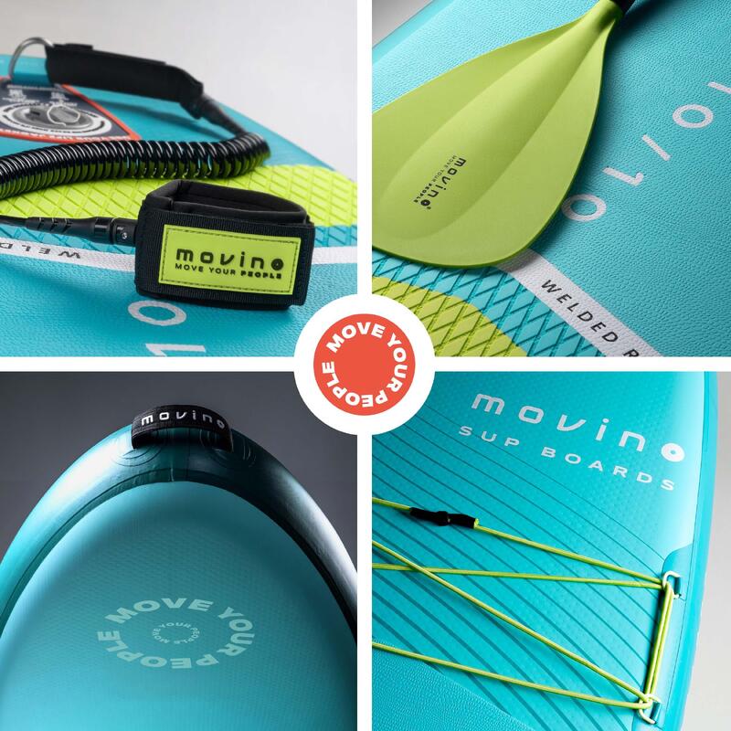 Nafukovací SUP paddleboard Garda TQL (330 cm) svařované hrany pádlo 2v1