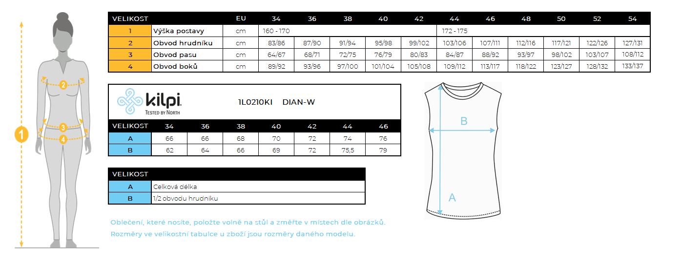 Sweat à capuche pour femme Kilpi DIAN-W 6/6