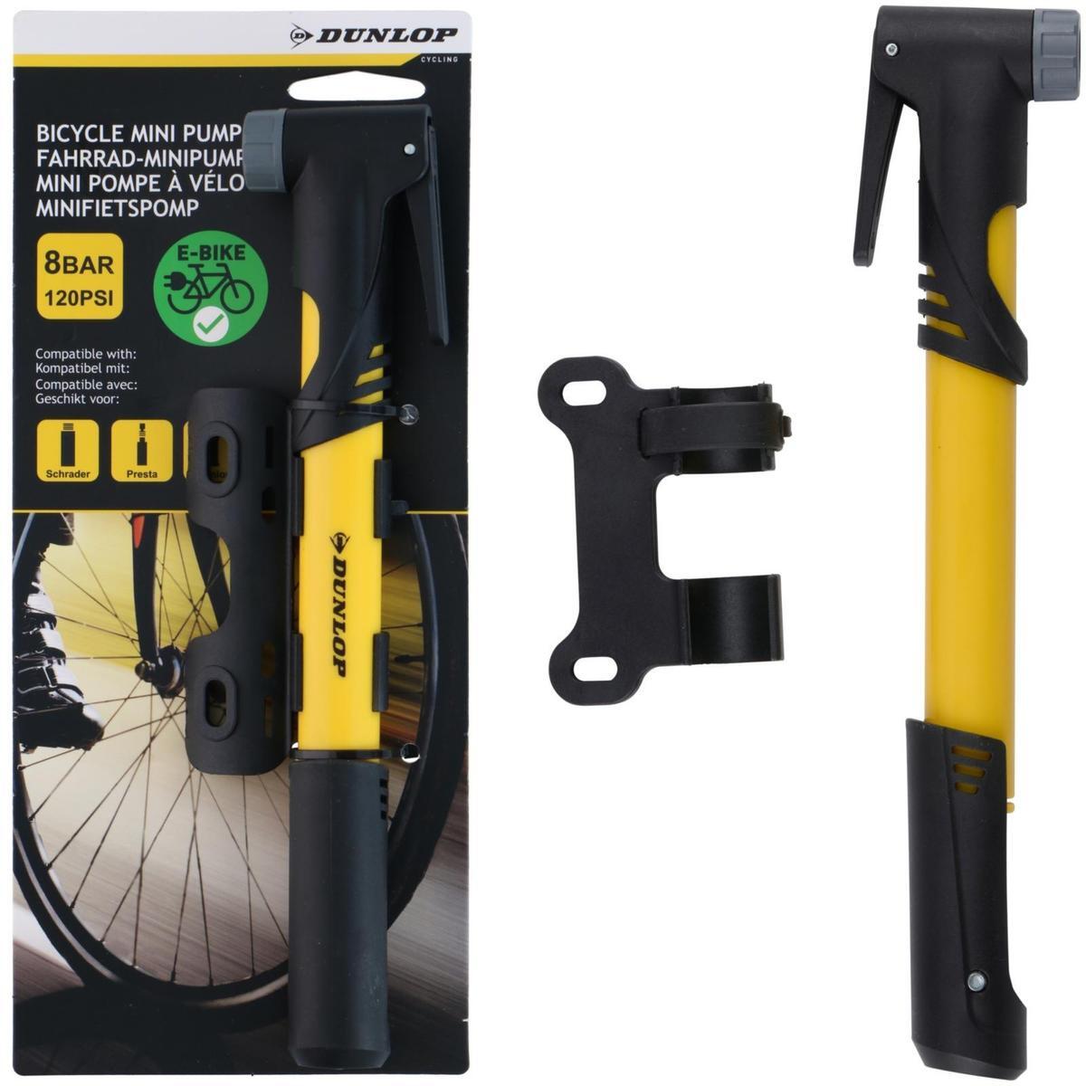 Pompka rowerowa mini Dunlop 120psi 8bar 3/7