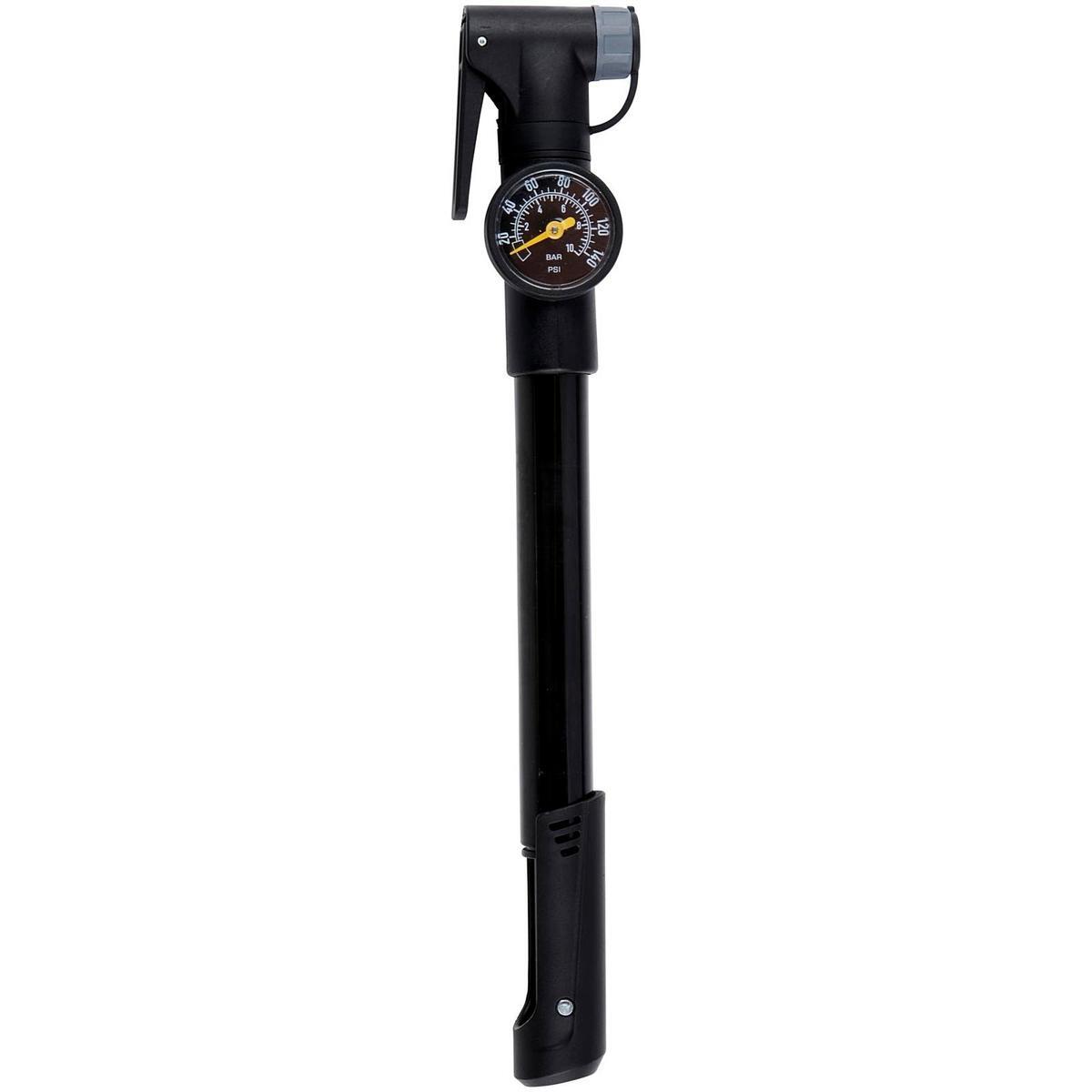 Pompka rowerowa mini Dunlop 120psi 8bar z manometrem 2/5
