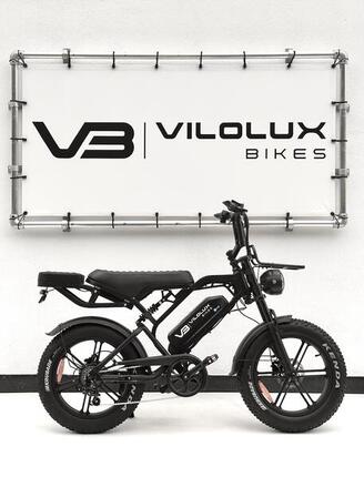 Fatbike V20 PRO met achterzit & voorrek - NARDO GREY - Rijklaar geleverd