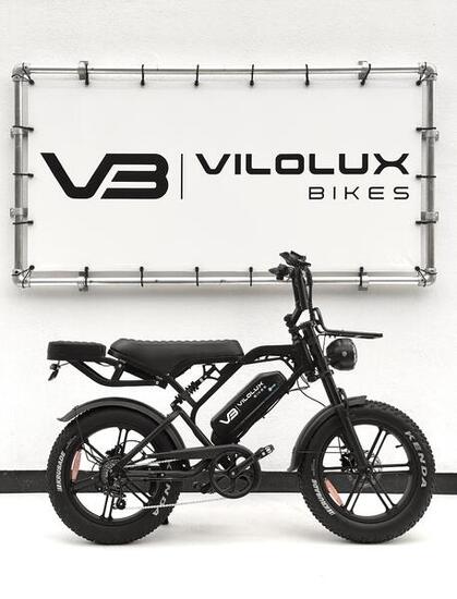 Fatbike X80 / V20 Design met achterzit & voorrek - Rijklaar geleverd