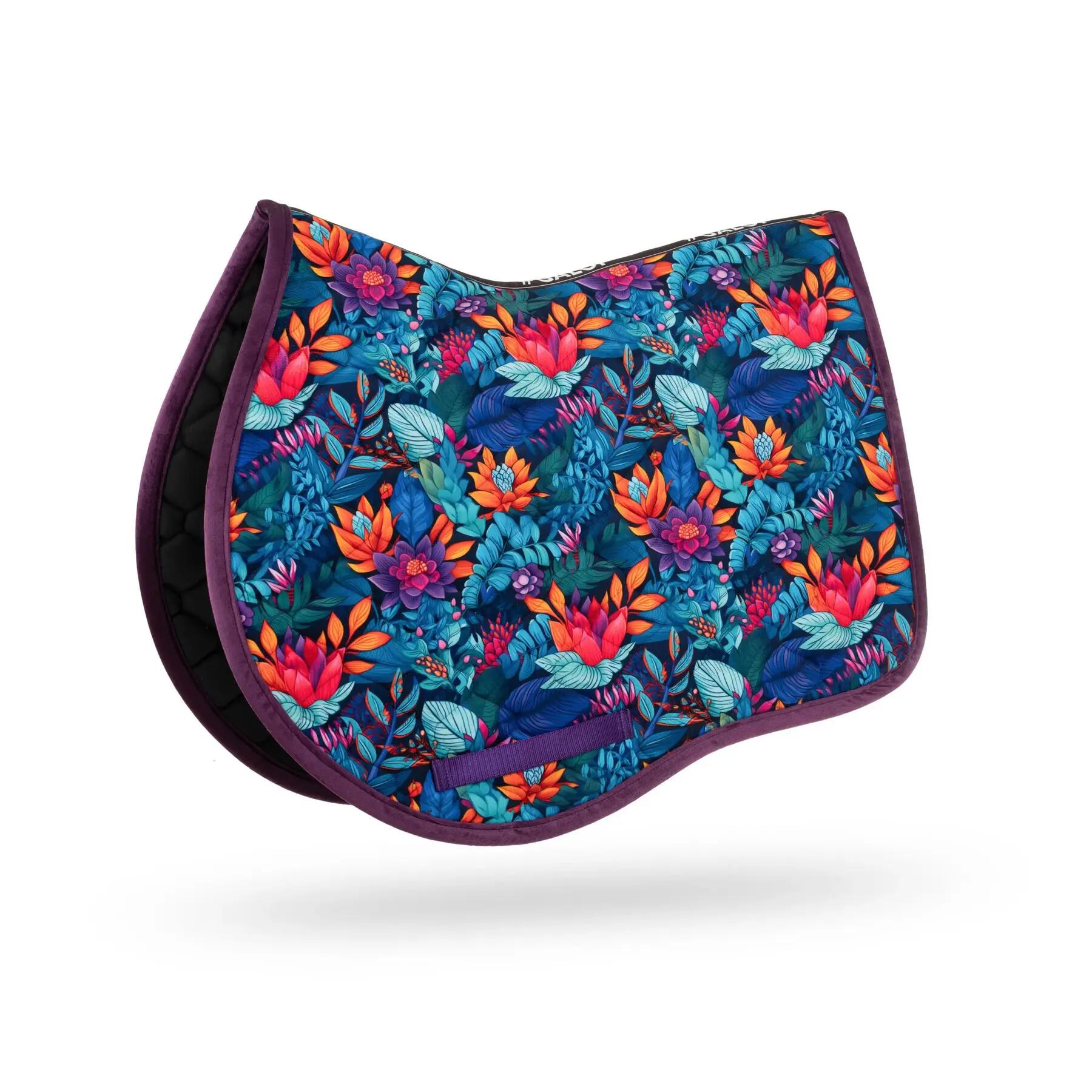 GALOP WEAR Drezurní podsedlová dečka DL/DR Power Flower premium