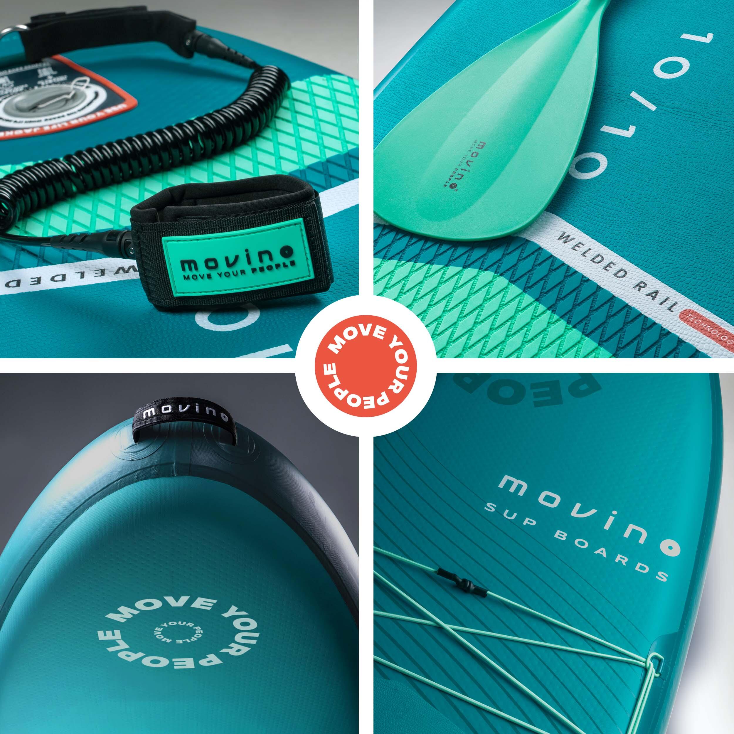 Tabla SUP hinchable Garda TM 10'10” (330 cm) bordes soldados remo 2 en 1 3/8