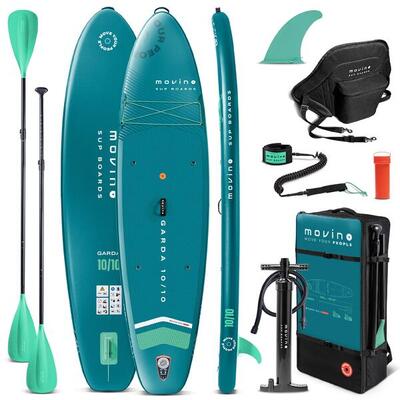 Tavola SUP gonfiabile saldata Garda TM (330 cm) con sedile kayak e pagaia 2 in 1