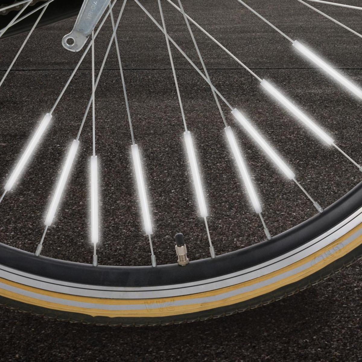 Odblaski na szprychy Dunlop 18szt 2/4