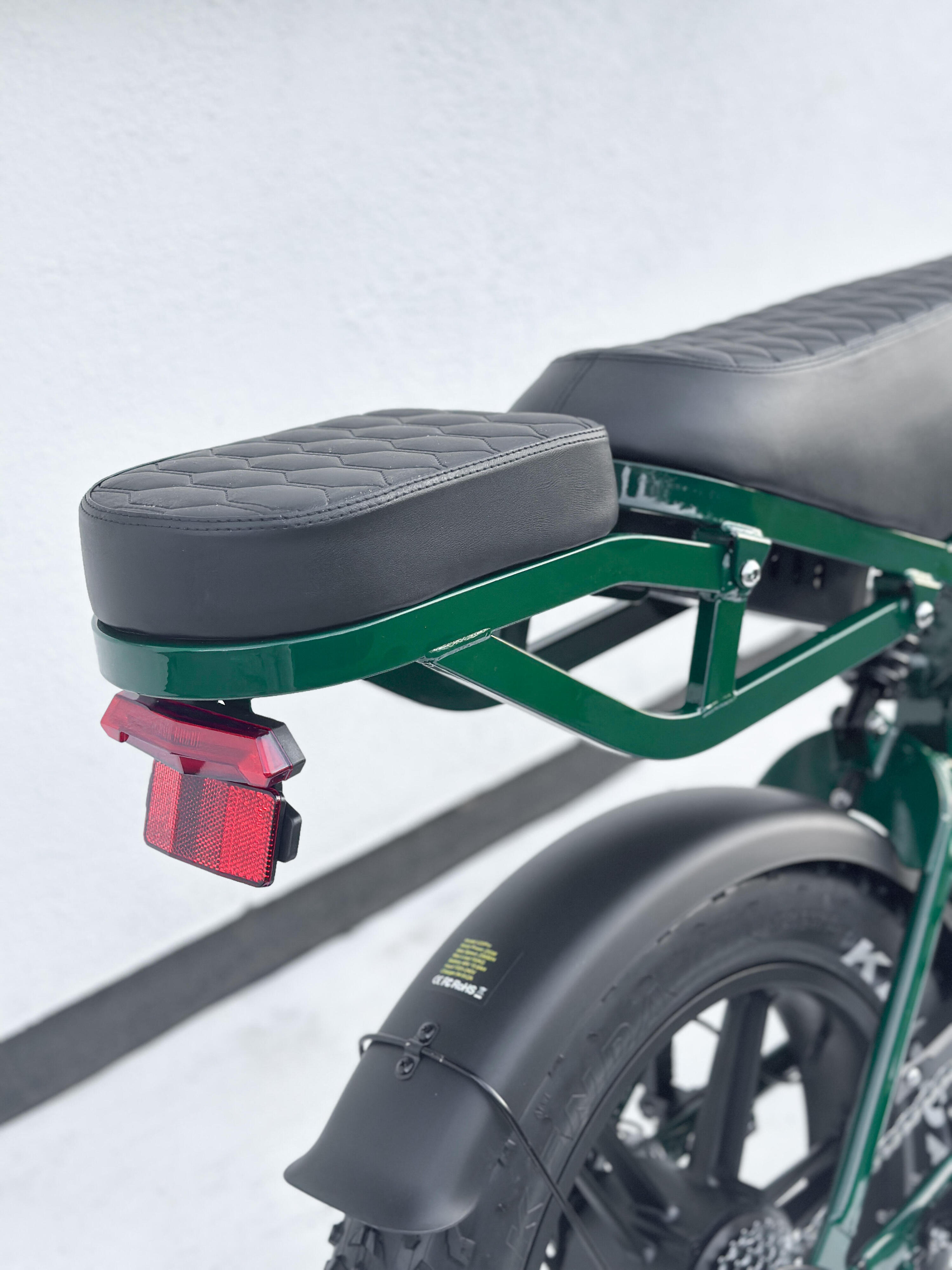 Fatbike V20 PRO met achterzit  - GROEN - Rijklaar geleverd 2/6