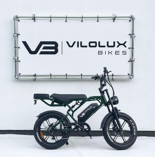 Fatbike V20 PRO met achterzit - GROEN - Rijklaar geleverd