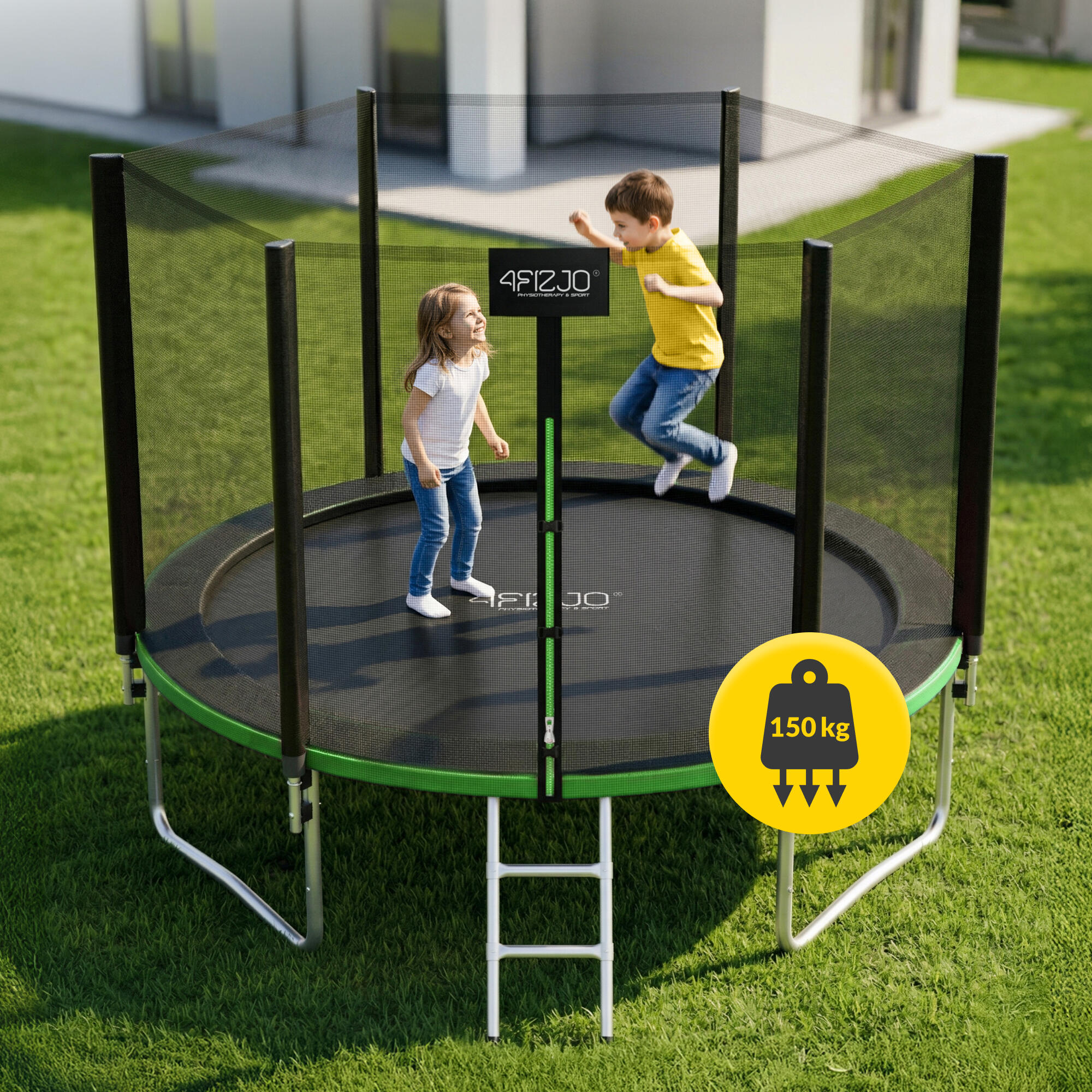 Trampolína s ochrannou sítí 312cm 10FT 4FIZJO 2/7