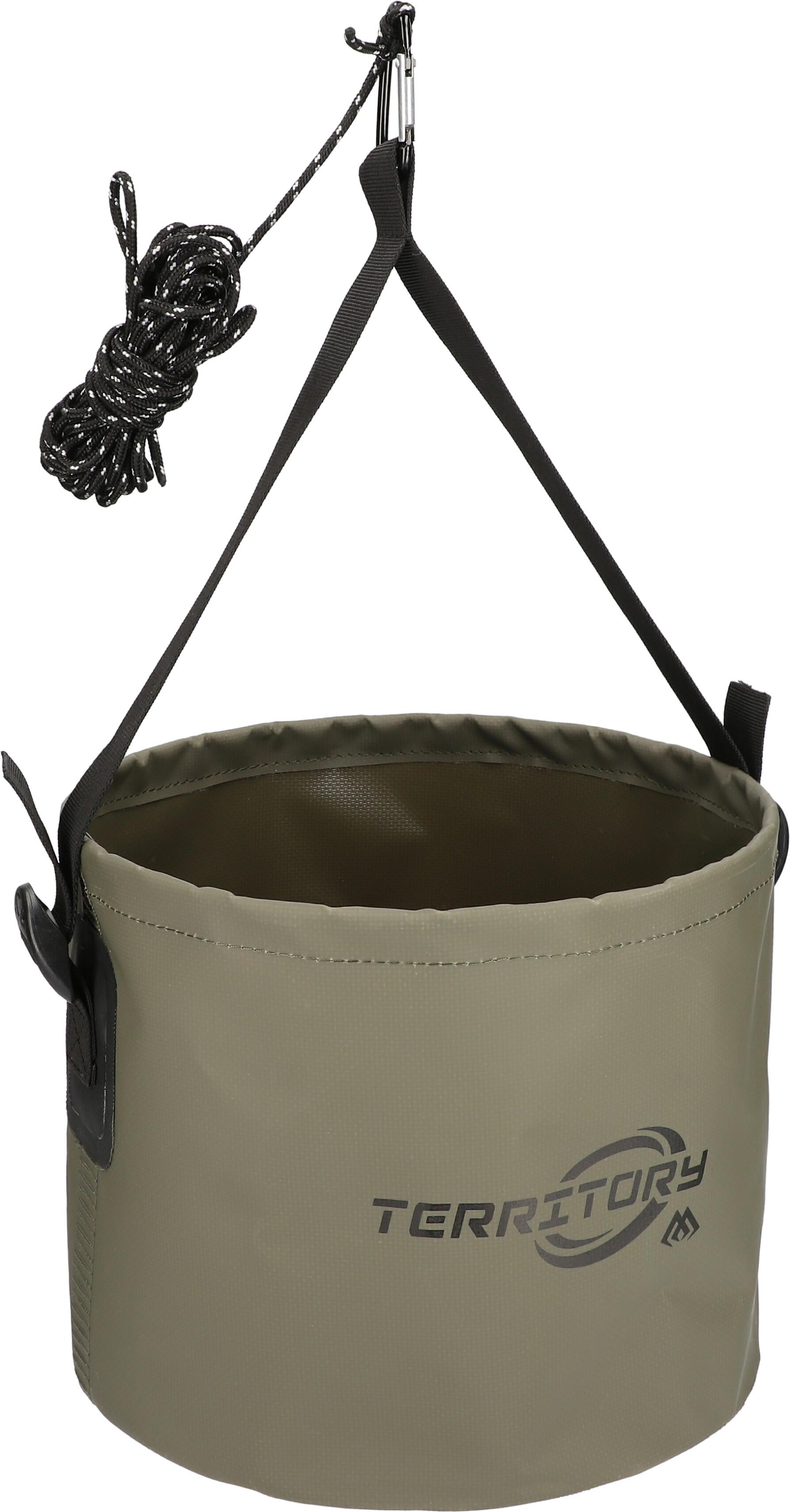 Pêche Seau Pliable Eau Appâts Avec Corde 2/7