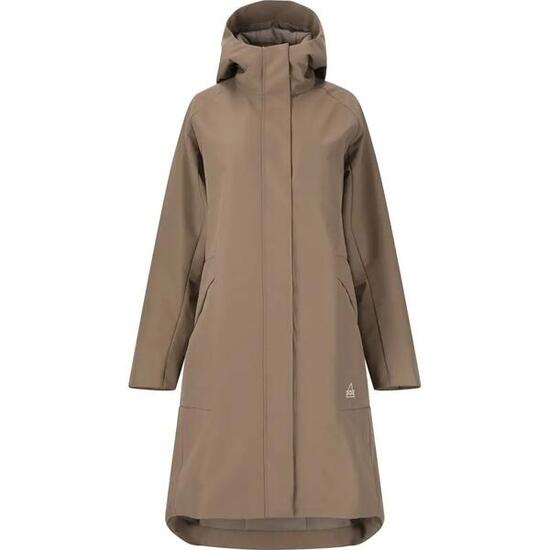 Lange Kapuzenjacke Damen SOS Trikora 2L