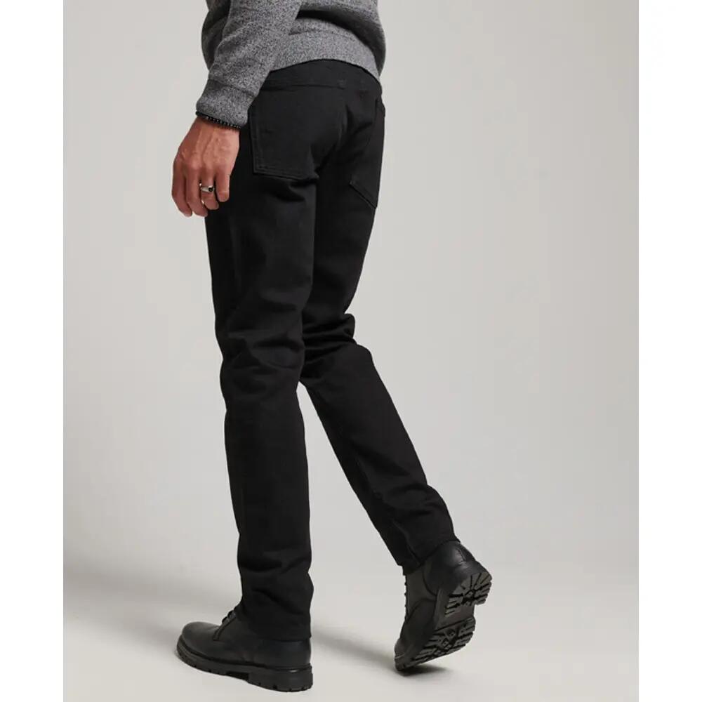 Slim fit-jeans van biologisch katoen Superdry 3/4
