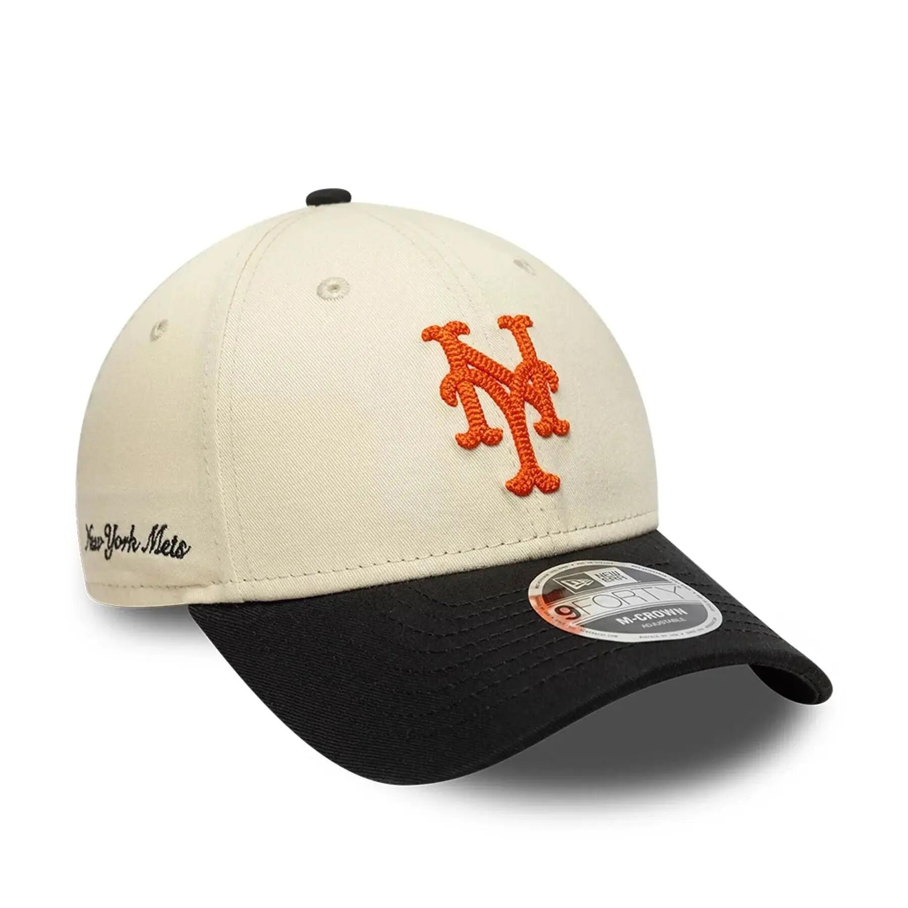 Gorra de béisbol New York Mets New Era 9Forty Slide Script 3/6