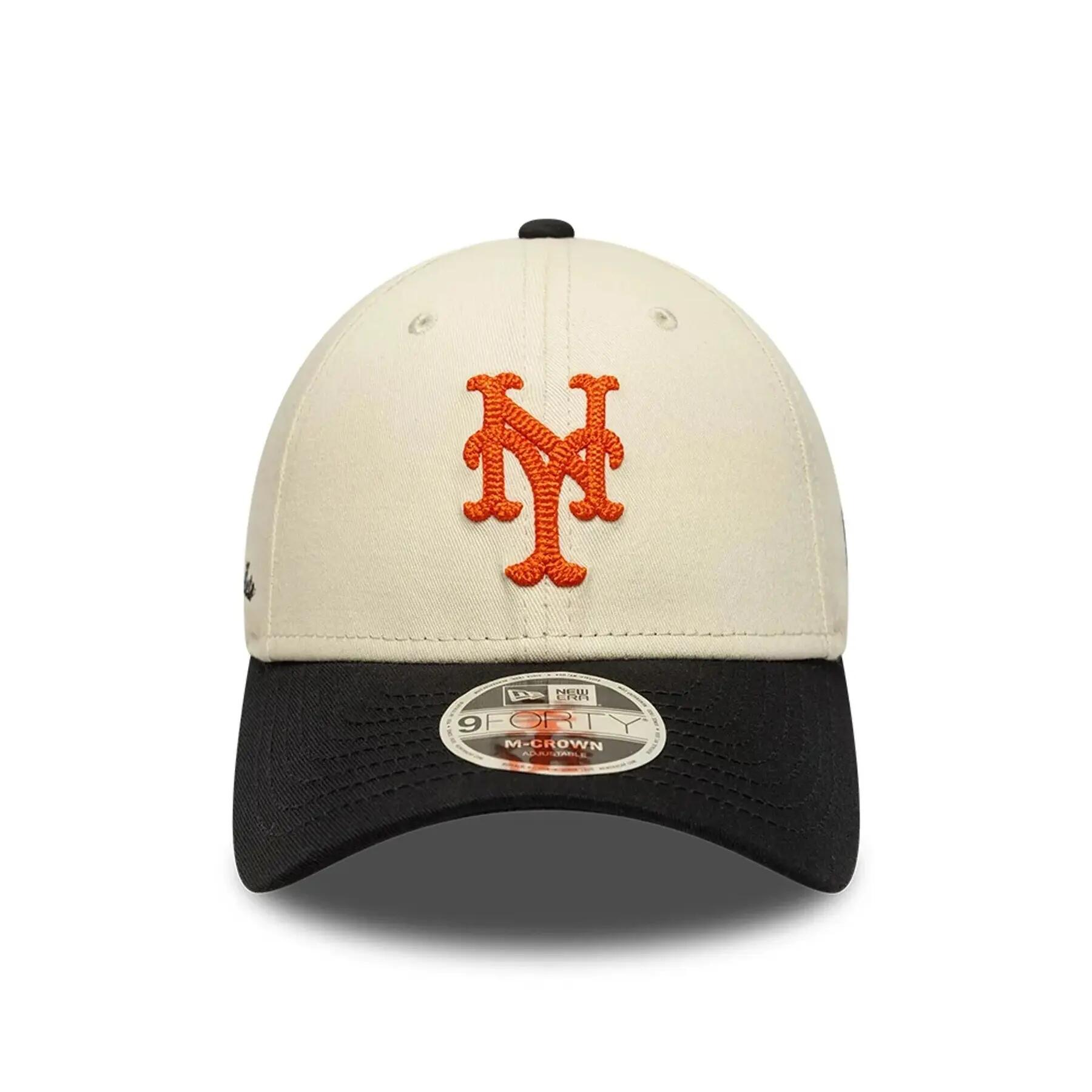Gorra de béisbol New York Mets New Era 9Forty Slide Script 2/6