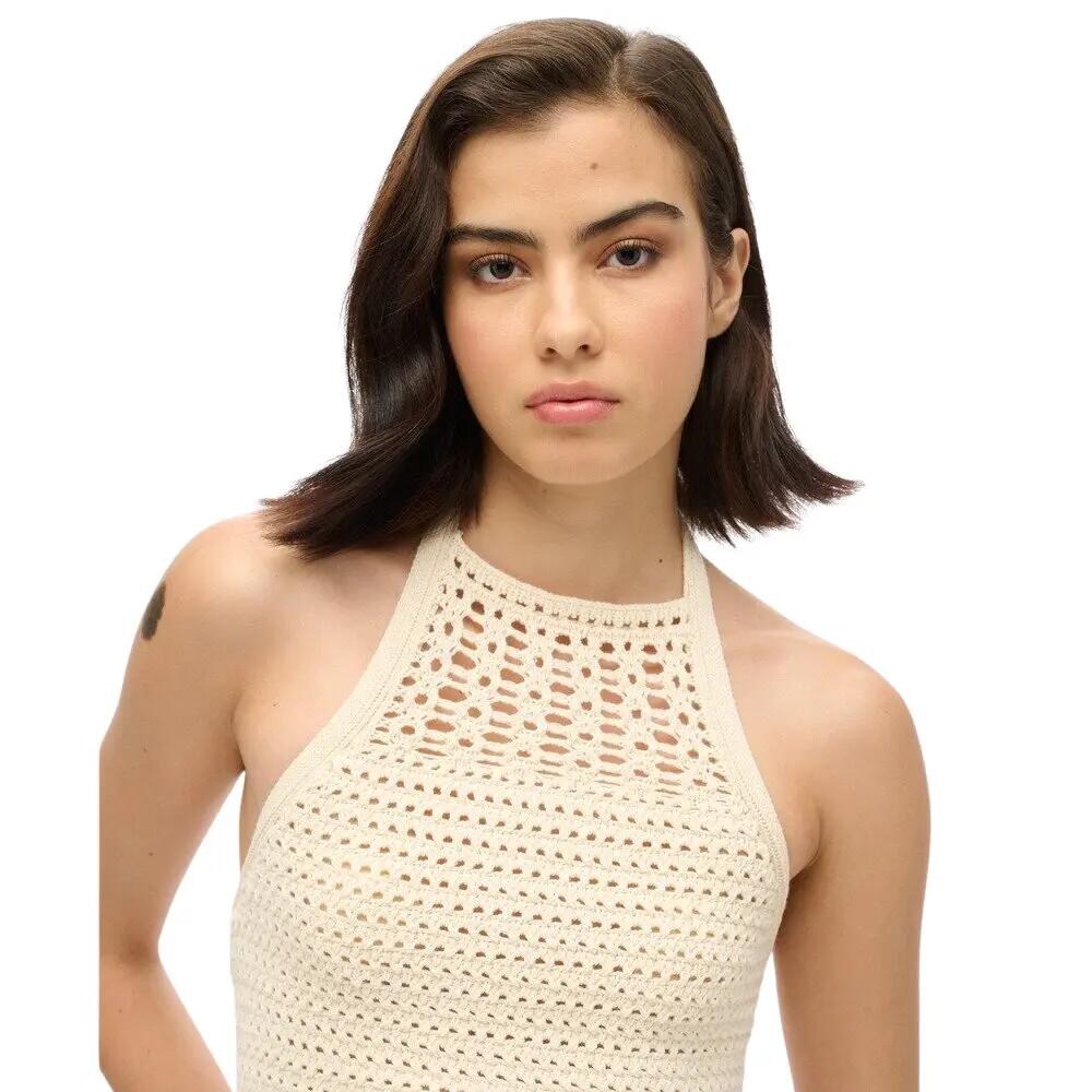 Blouse court à dos nu en crochet femme Superdry 6/7