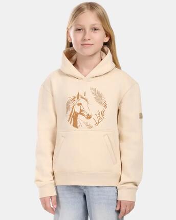 Sweat à capuche en coton pour fille Kilpi NORTHEN-JG