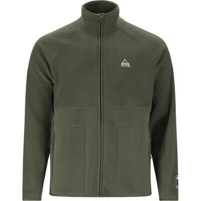 Fleece met rits sos munson