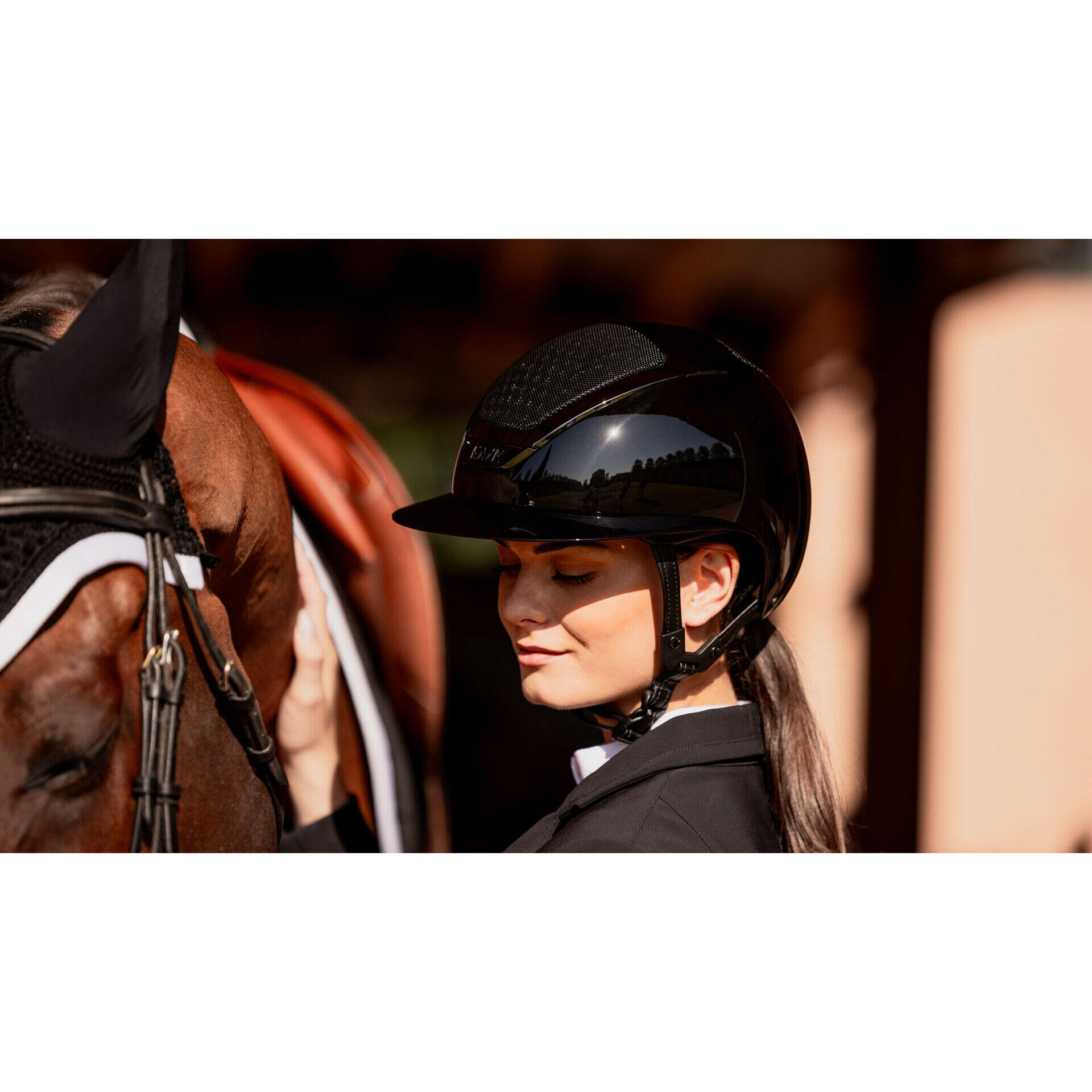 Casco da bici da equitazione Kask Star Lady Pure Shine 5/7