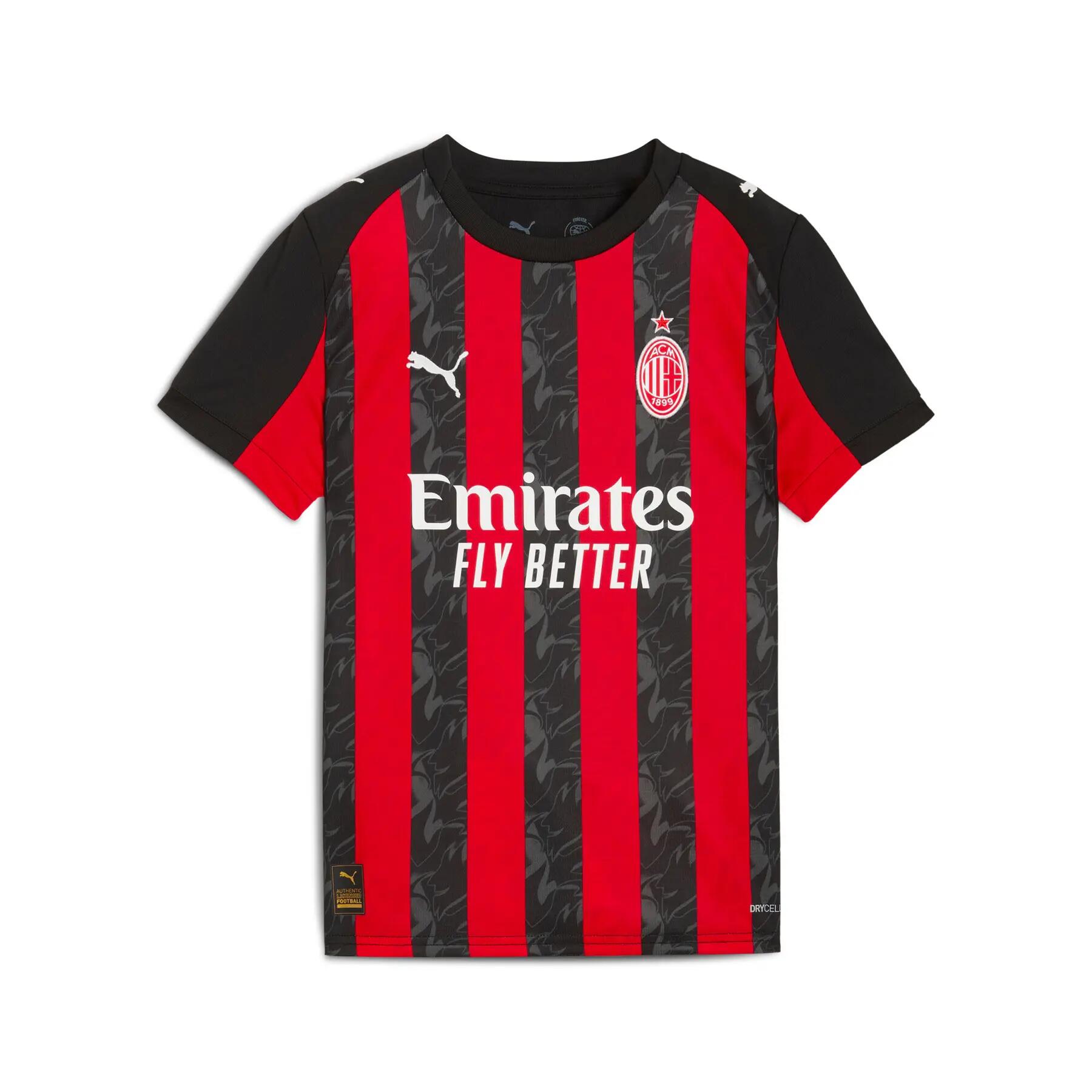 Camisa de casa niño AC Milan 2025/26 | Decathlon