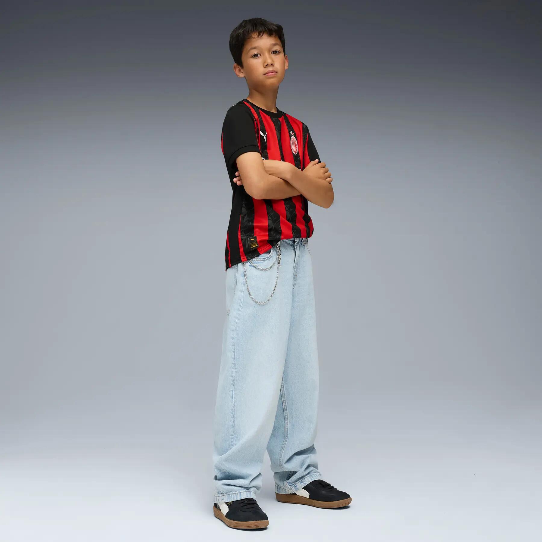 Maillot Domicile enfant Milan AC 2025/26 4/7