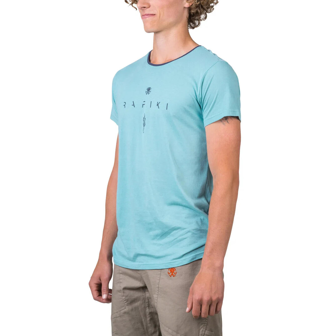 Rafiki ZONE Aquifer Lyocell t-shirt da uomo, girocollo, maniche corte, XL 3/5