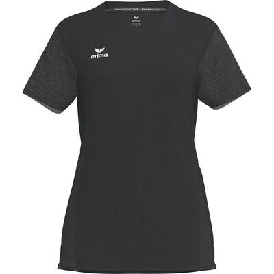 Erima t&f wings t-shirt functie zwart/wit