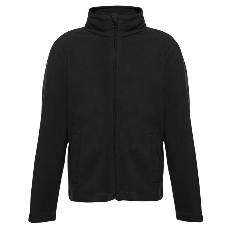 Childrens/Kids Brigade II Micro Fleece Jacket (Black)