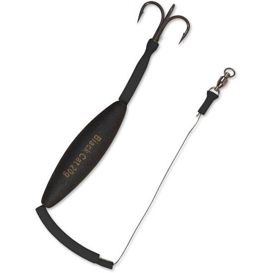 Montage de pêche Black Cat Worm Pop Up