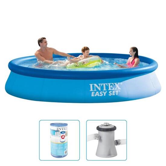 Intex Easy Set 366x76cm Zwembad – 3-delig