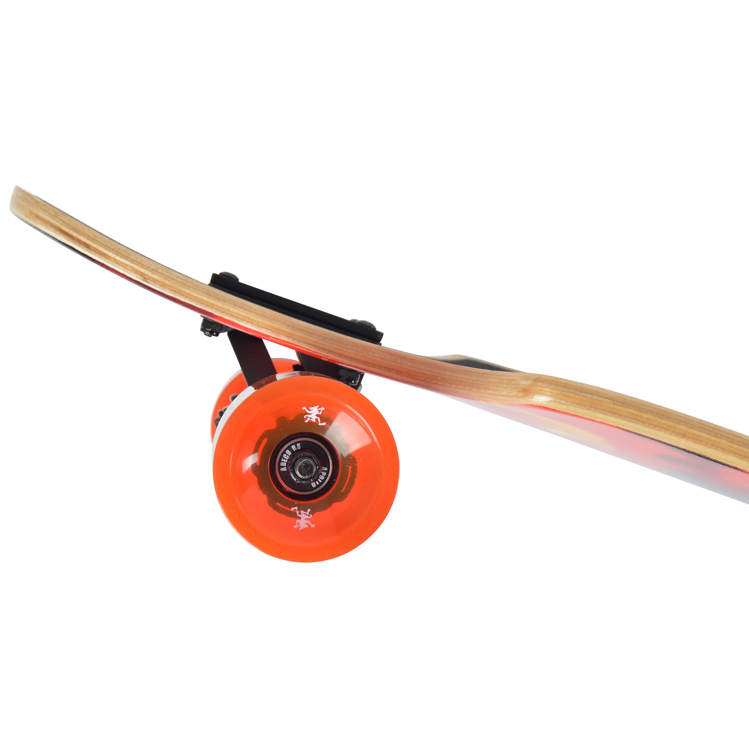 Twin Tip DT Longboard 40" aus mehrlagigem Holz für idealen Flex & Stabilität 7/7