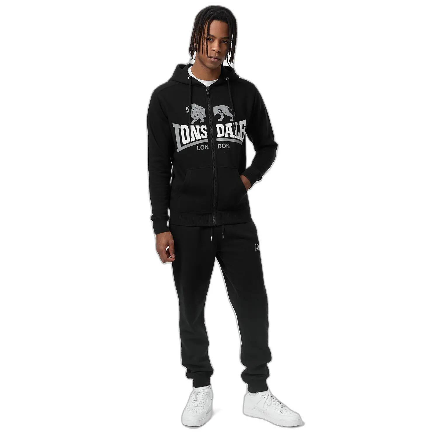 Sudadera con capucha y cremallera Lonsdale Yetlington 2/6