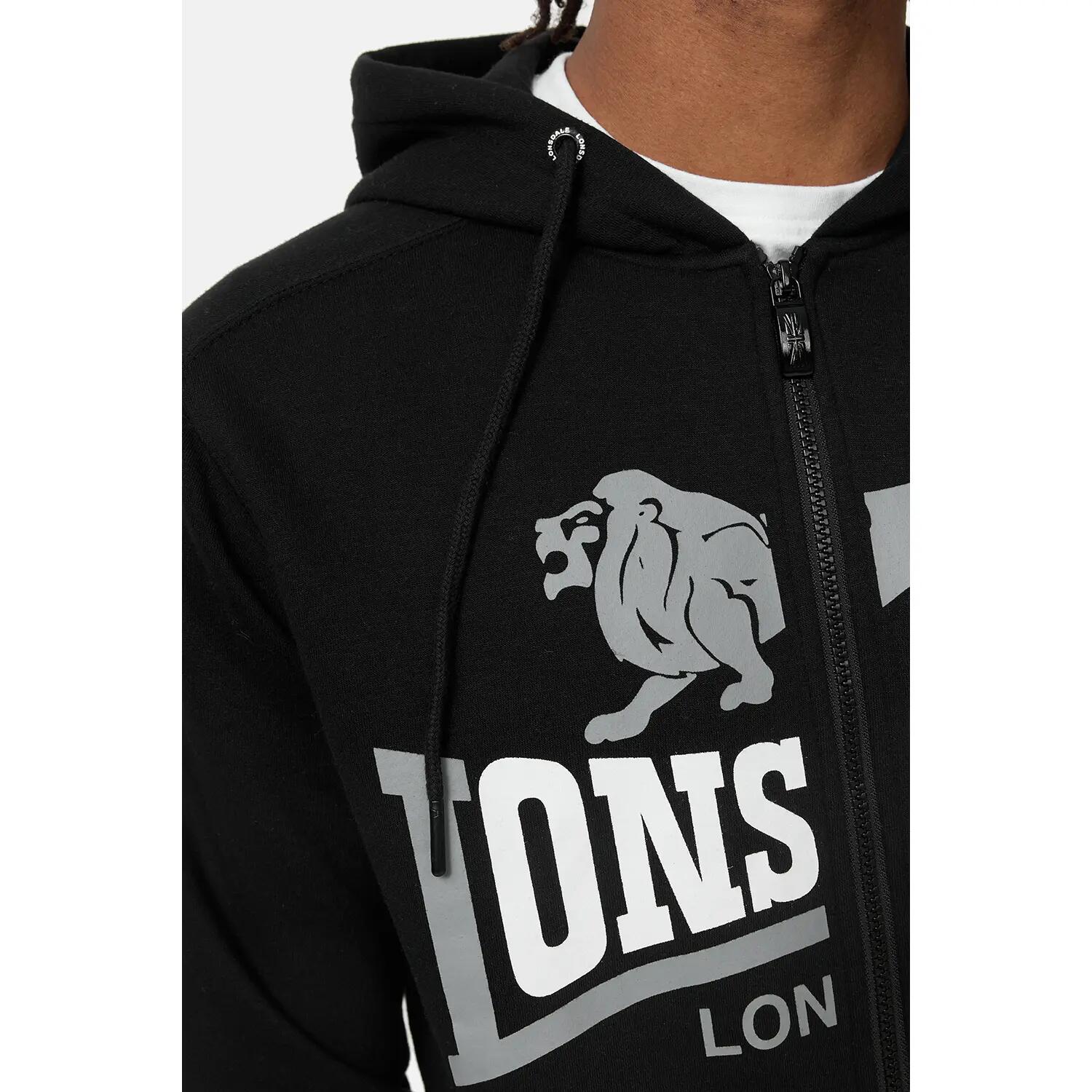 Sudadera con capucha y cremallera Lonsdale Yetlington 4/6