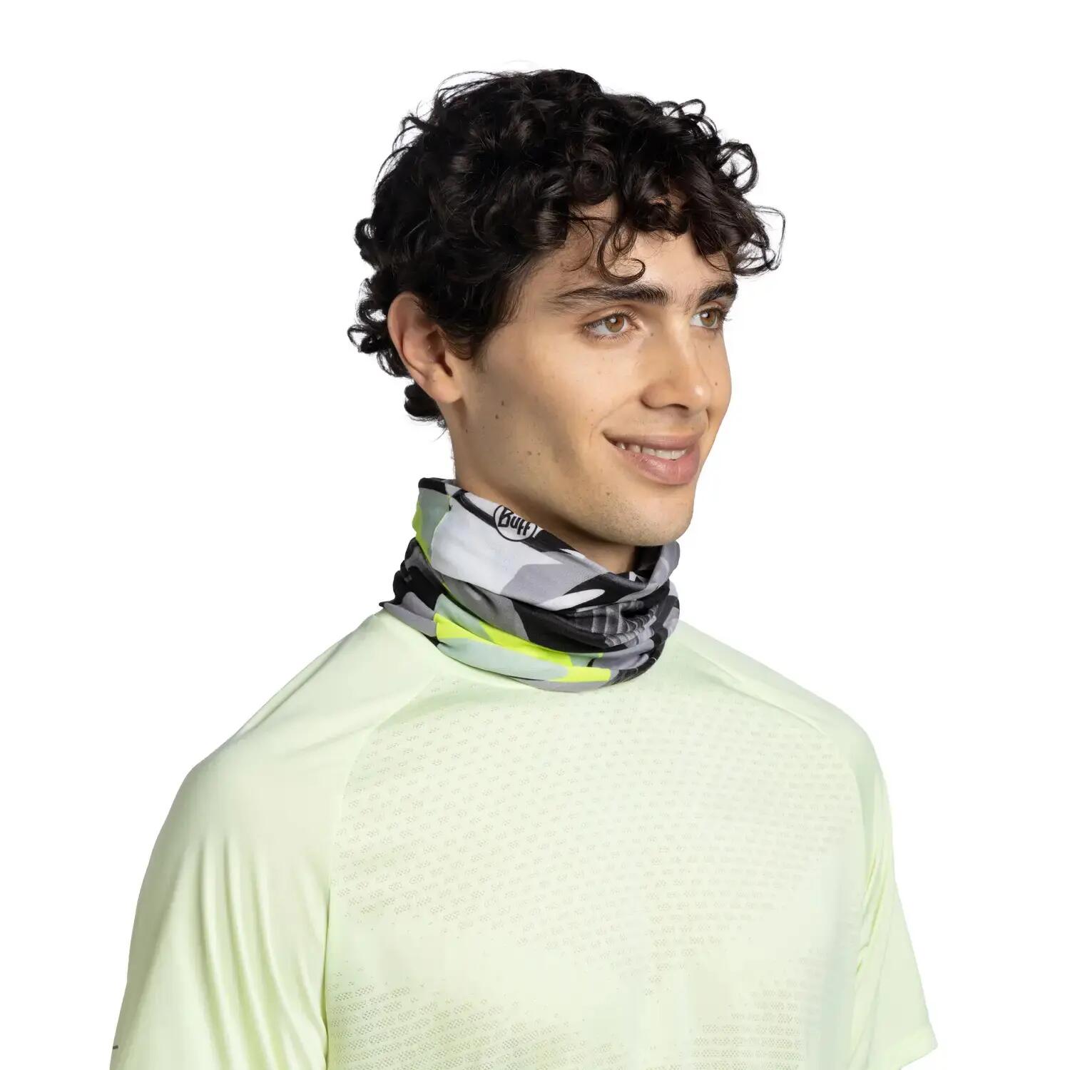 Braga de cuello CoolNet UV® Unisex Buff Negro 3/7