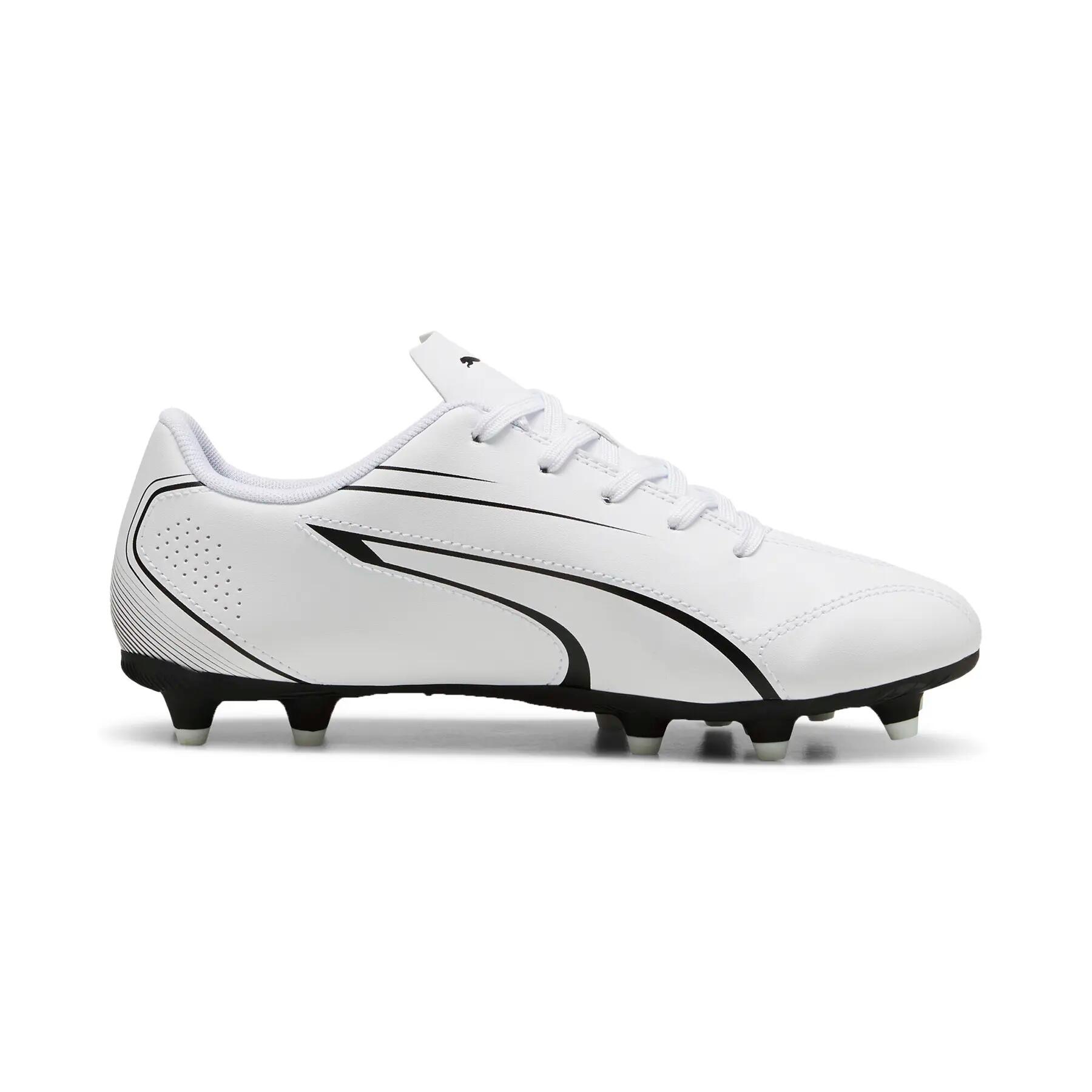 Scarpe Da Calcio Bambini Puma Vitoria Bianco Nero 5/6