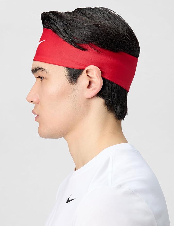 Cinta del Pelo Fury Classic de DriFIT Rojo 6/6