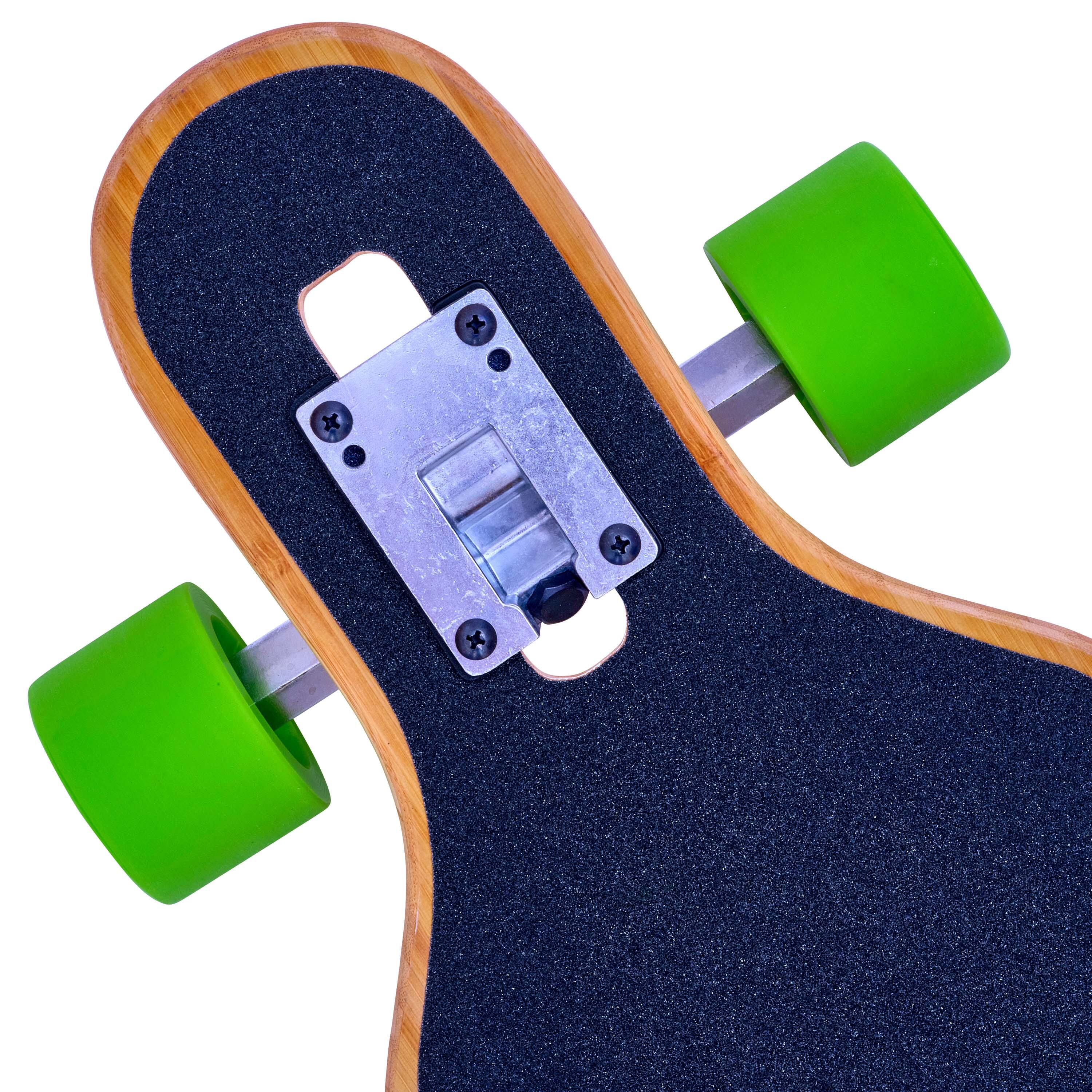 Longboards Twin Tip DT de fibra de vidrio, extremadamente ligeros y estables 7/7