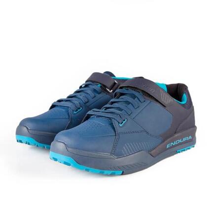 Chaussures VTT Pédales Plates Endura MT500 Burner Bleu Marine