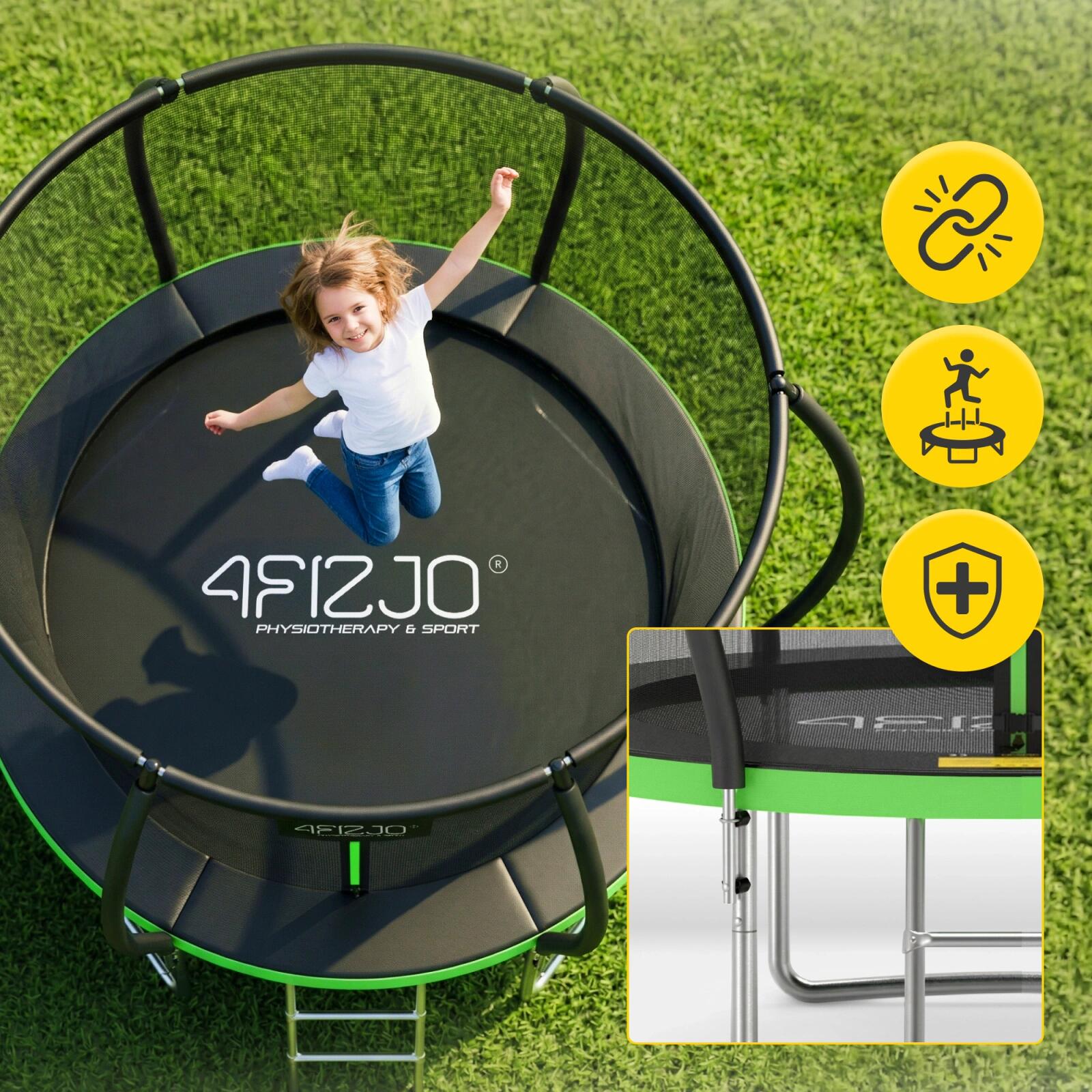 Zahradní trampolína pro děti 183cm 6FT 4FIZJO 4/7