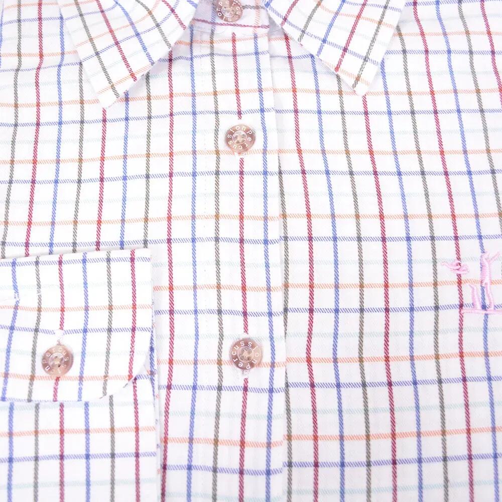 Chemise Percussion A Petits Carreaux Pour Femme -M 2/5