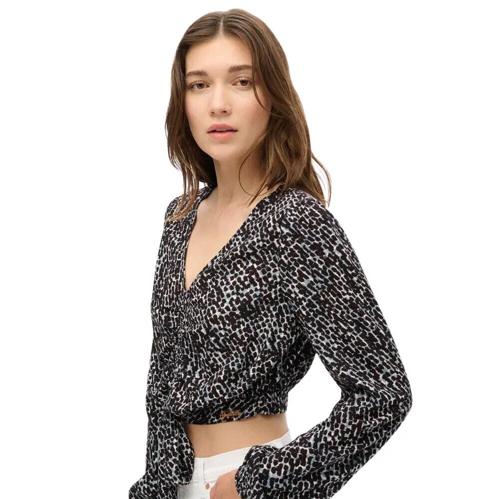 Blouse noué sur le devant femme Superdry Vintage 5/6